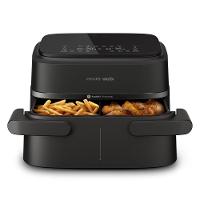 Fritadeira Airfryer Philips Walita Série 1000 NA150 7,1L 1850W Cesto Duplo Preta