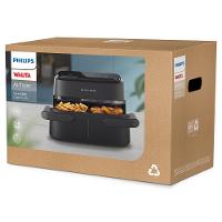 Fritadeira Airfryer Philips Walita Série 1000 NA150 7,1L 1850W Cesto Duplo Preta - 8