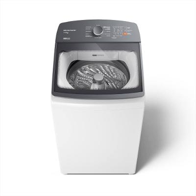 Lavadora de Roupas Brastemp BWF14AB 14kg Smart Sensor Ciclo Tira Mancha Cesto Inox Branca