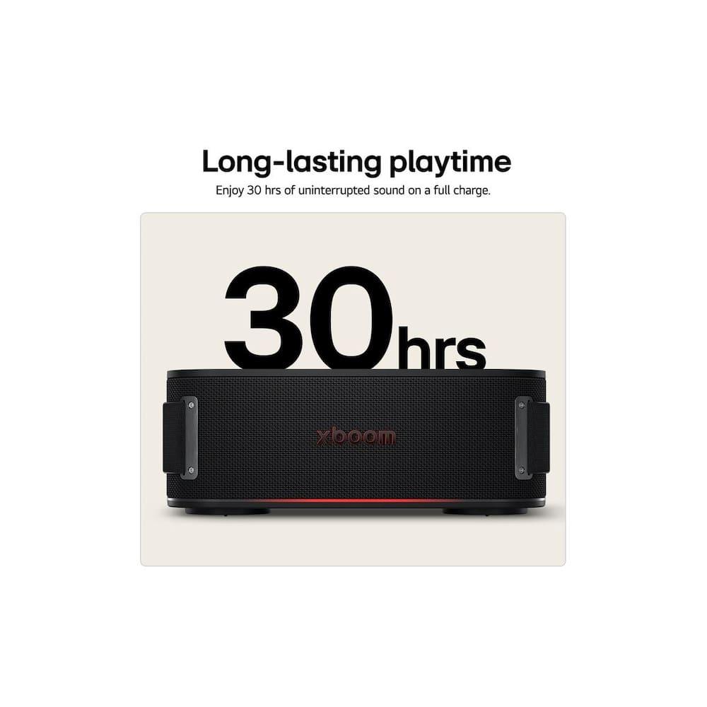 Caixa de Som LG XBoom Bounce Bluetooth 40W 30h Bateria AI by will.i.am Preta - 5