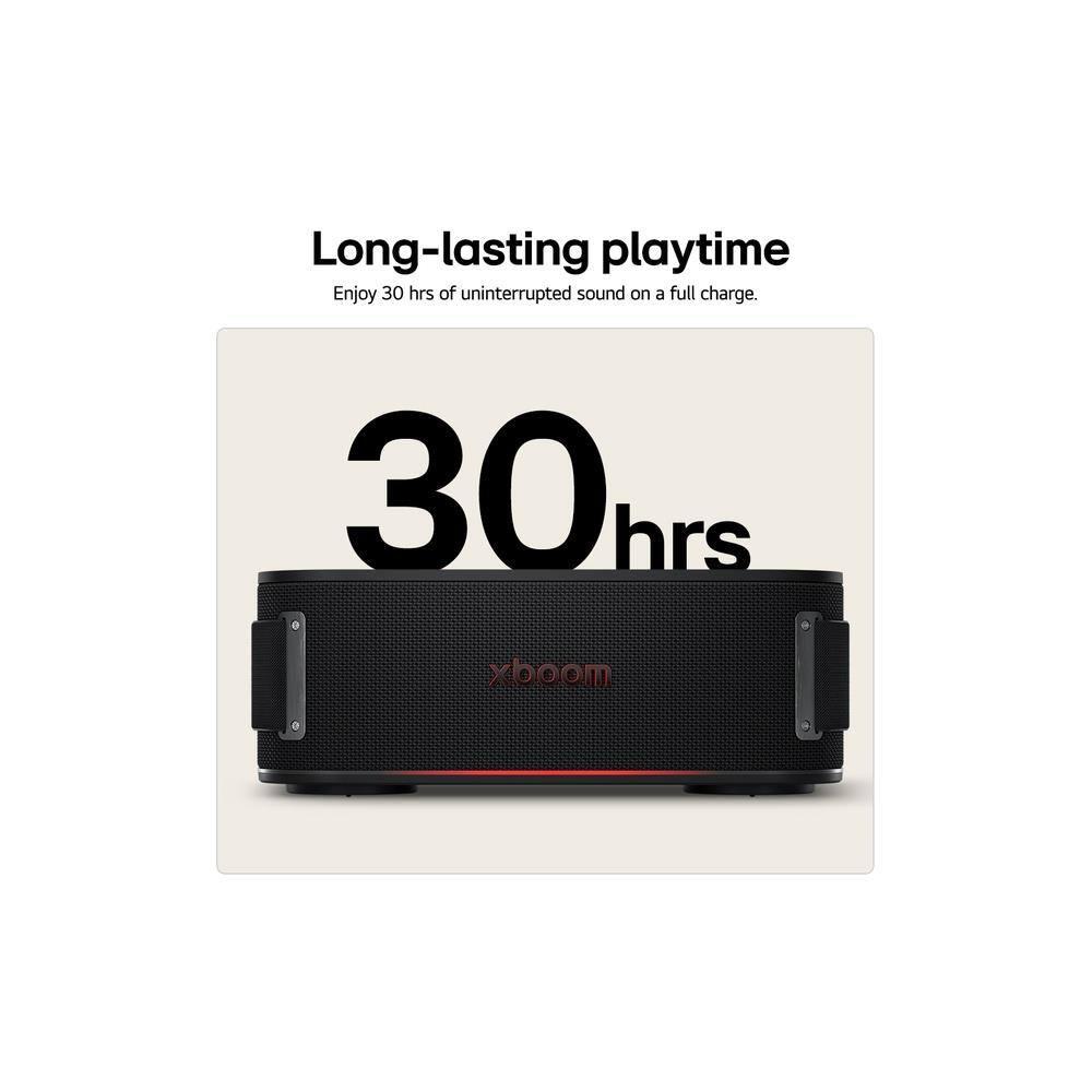 Caixa de Som LG XBoom Bounce Bluetooth 40W 30h Bateria AI by will.i.am Preta - 14