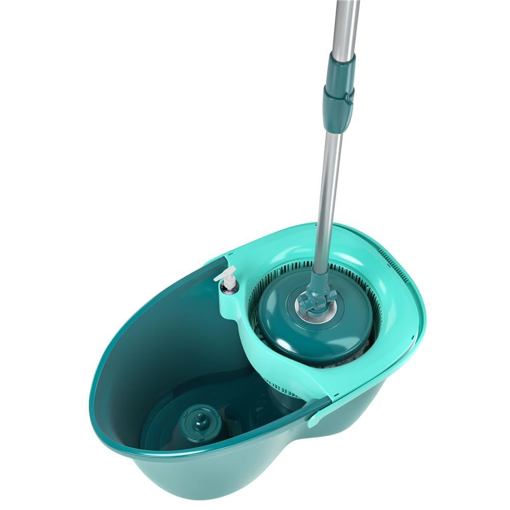 Mop Giratório Odyssey Fit com Balde 8L e Cabo Telescópico – Verde Esmeralda - 7