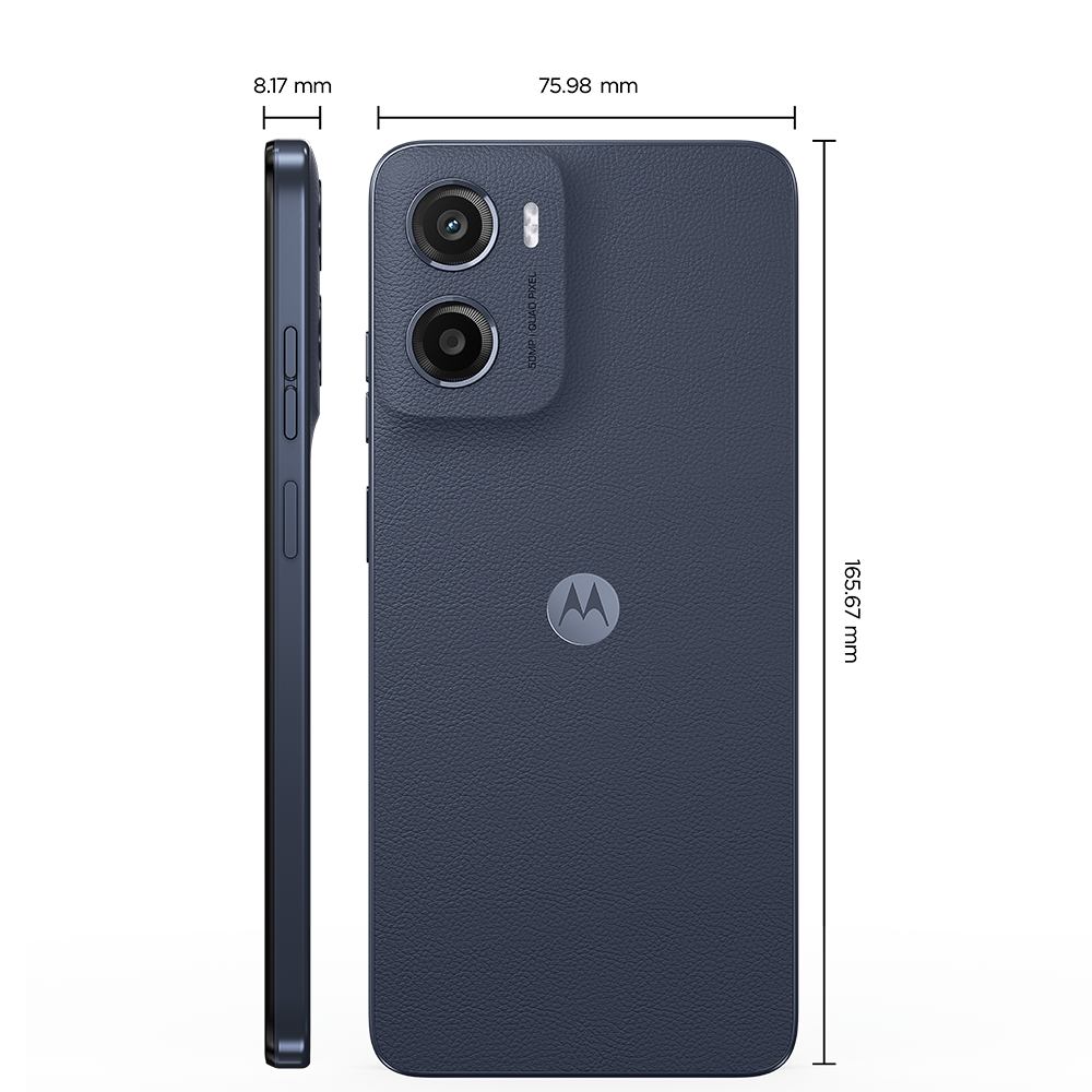 Smartphone Motorola Moto G05 4G Tela 6,7” HD+ 256GB Câmera 50MP Grafite - 7