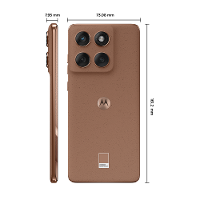 Smartphone Motorola Edge 60 Fusion 5G Tela 6,7” 256GB Câmera Sony 50MP Pantone Mocha Mouse - 8