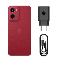 Smartphone Motorola Moto G05 4G Tela 6,7” HD+ 256GB Câmera 50MP Vermelho - 6