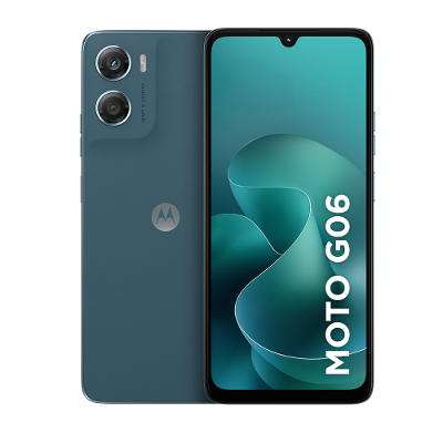 Smartphone Motorola Moto g06 4G Tela 6,9” 128GB Câmera 50MP Azul Marinho