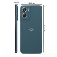 Smartphone Motorola Moto g06 4G Tela 6,9” 128GB Câmera 50MP Azul Marinho - 9