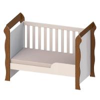 Quarto de Bebê Completo Carolina Baby com Berço Mini-Cama Mirelle Cômoda Eloá e Guarda-Roupa Eloá - 9