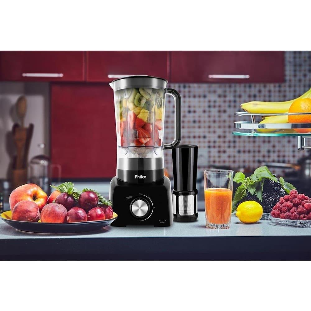 Liquidificador Philco PLQ11A 1050W 2,7L 4 Velocidades Função Tritura Gelo Preto - 9