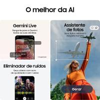 Smartphone Samsung Galaxy S25 FE 5G Tela 6,7” AMOLED 256GB 8GB RAM Câmera 50MP Azul - 5