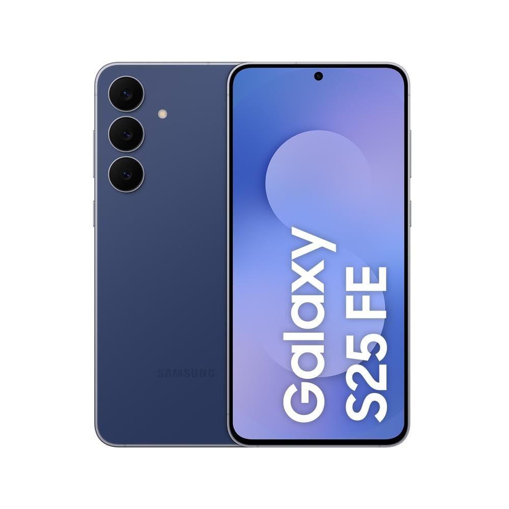 Smartphone Samsung Galaxy S25 FE 5G Tela 6,7” AMOLED 256GB 8GB RAM Câmera 50MP Azul-Marinho - 1