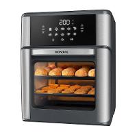 Fritadeira Elétrica Air Fryer Forno Mondial AFON-12L-GI 12L 2000W Painel Digital Preto - 1