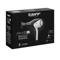 Secador de Cabelo Taiff Unique Duo 2700W Íons Anti-frizz Bivolt Preto e Branco - 7