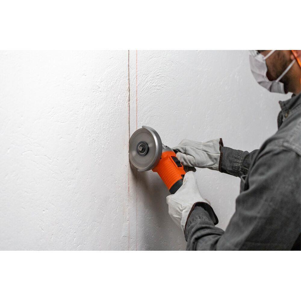Esmerilhadeira Angular 4 1/2" Black+Decker G720X 920W 11.000 RPM 3 Posições Laranja e Preta - 6