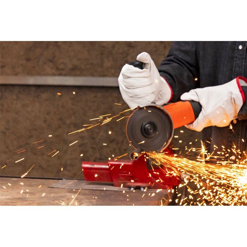 Esmerilhadeira Angular 4 1/2" Black+Decker G720X 920W 11.000 RPM 3 Posições Laranja e Preta - 9