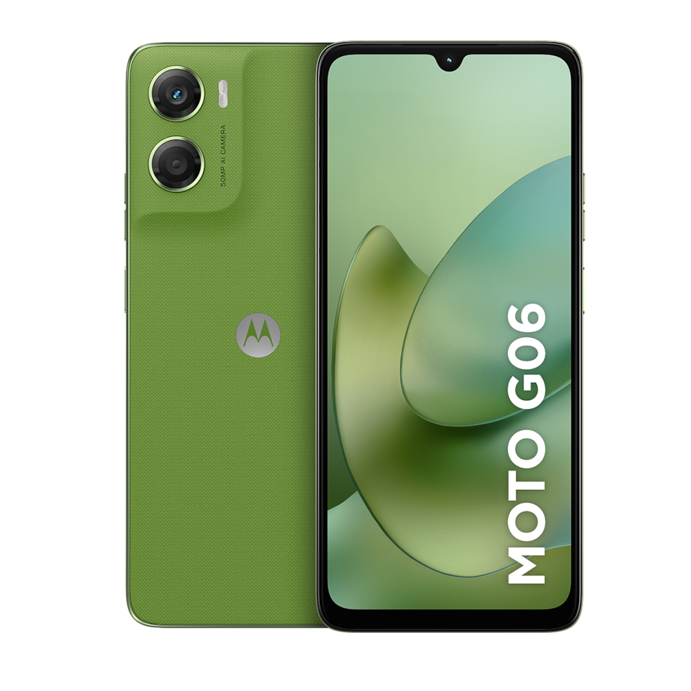 Smartphone Motorola Moto g06 4G Tela 6,9” 256GB Câmera 50MP Verde - 1