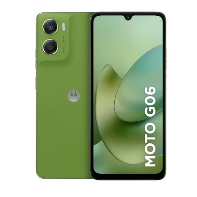 Smartphone Motorola Moto g06 4G Tela 6,9” 256GB Câmera 50MP Verde