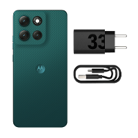 Celular Motorola Moto G86 Tela 6,7” Oled 512GB 5G Câmera Sony 50MP Verde Escuro - 6