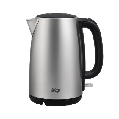 Chaleira Elétrica Wap WCE1 1,7L 1200W Base 360° Desligamento Automático Preto e Cinza