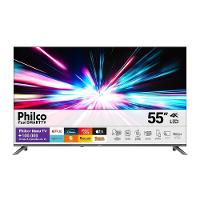 Smart TV Philco 55" 4K UHD P55CRA Roku TV Dolby Audio Quad Core Space Gray - 3
