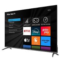 Smart TV Philco 55" 4K UHD P55CRA Roku TV Dolby Audio Quad Core Space Gray