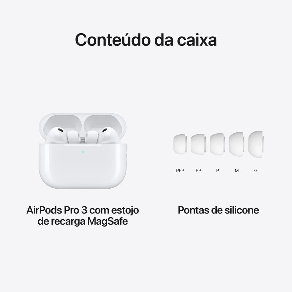 Apple AirPods Pro 3 Branco - 9