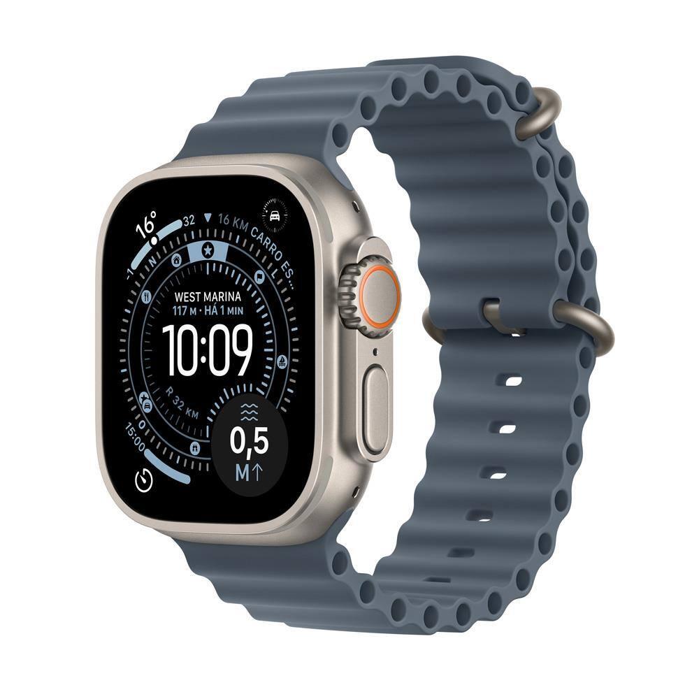 Apple Watch Ultra 3 GPS+ Cellular 49mm Pulseira Oceano Azul-Âncora - 1