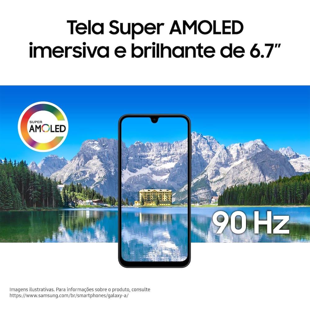 Celular Samsung Galaxy A17 4G Tela 6.7" 256GB Super AMOLED Câmera Tripla 50MP Preto - 5