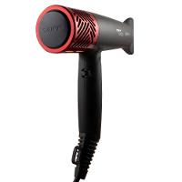 Secador de Cabelos Taiff Turbe Digital Íons Negativos 2400W Preto/Vermelho - 2