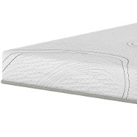 Colchão Bartira Viena Queen Size + Cama Box Queen Bipartida Umaflex Loreto Cinza - 3