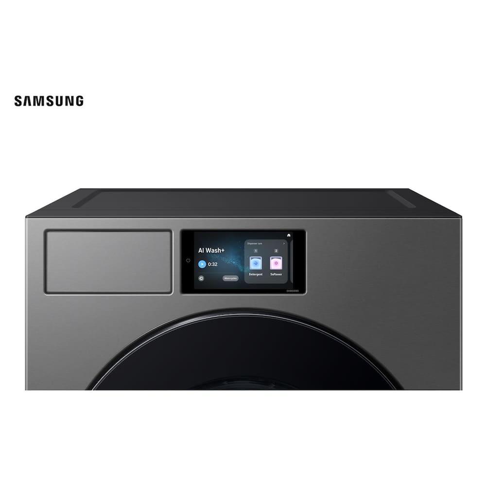 Lavadora de Roupas Samsung 20kg Bespoke AI Laundry WF90F Inox - 9