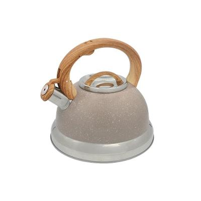 Chaleira de Inox Brinox Roma Indução 2,7 Litros Areia