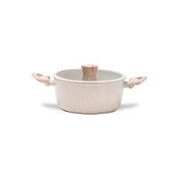 Caçarola Brinox Ceramic Life Sirius 22cm Indução Antiaderente Vanilla - 1