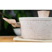 Caçarola Brinox Ceramic Life Sirius 22cm Indução Antiaderente Vanilla - 3