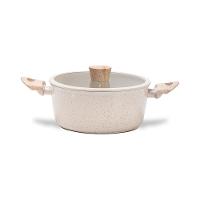 Jogo de Panelas Brinox Ceramic Life 6 Peças Sirius Antiaderente Indução Vanilla - 2