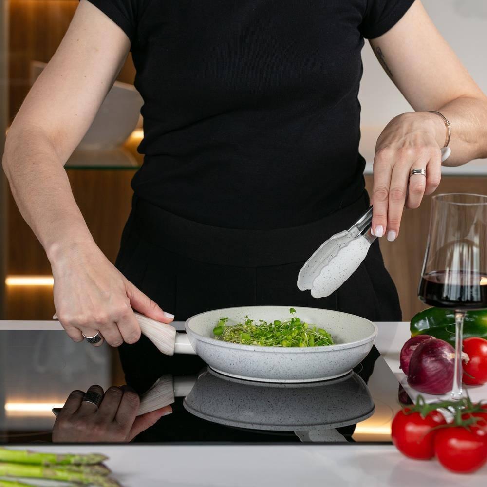 Frigideira Brinox Ceramic Life Sirius 24cm 1,6 L Indução Antiaderente Vanilla - 3