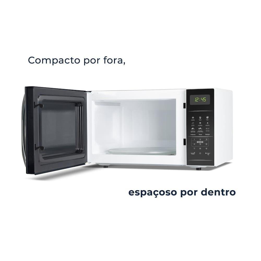 Micro-ondas Britânia BMO23 20L Limpa Fácil 1100W Preto/Branco - 6