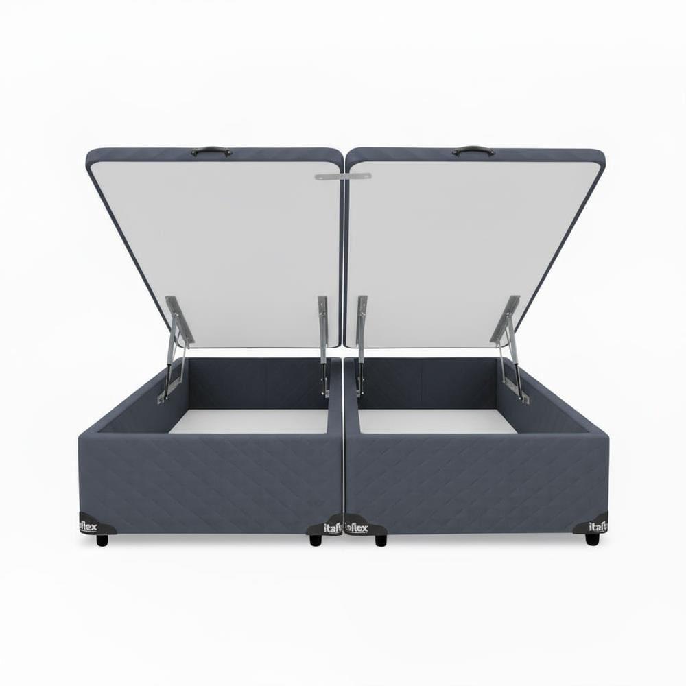 Colchão Bartira Viena Queen + Cama Box para Colchão Queen Itaflex Universal - 8