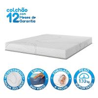 Colchão Bartira Viena Queen + Cama Box para Colchão Queen Itaflex Universal