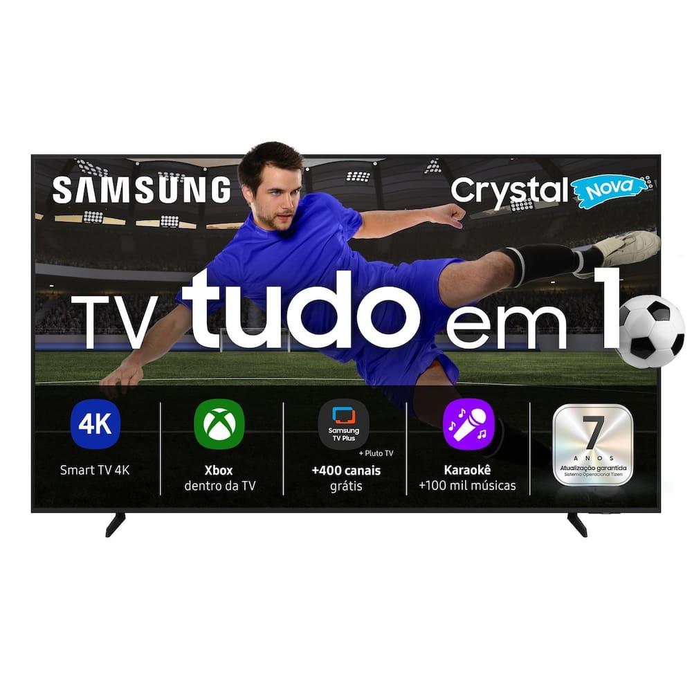 Smart TV Samsung 65" 4K Crystal UHD UN65U8100FGXZD HDR10+ Gaming Hub Design Slim Preto - 1