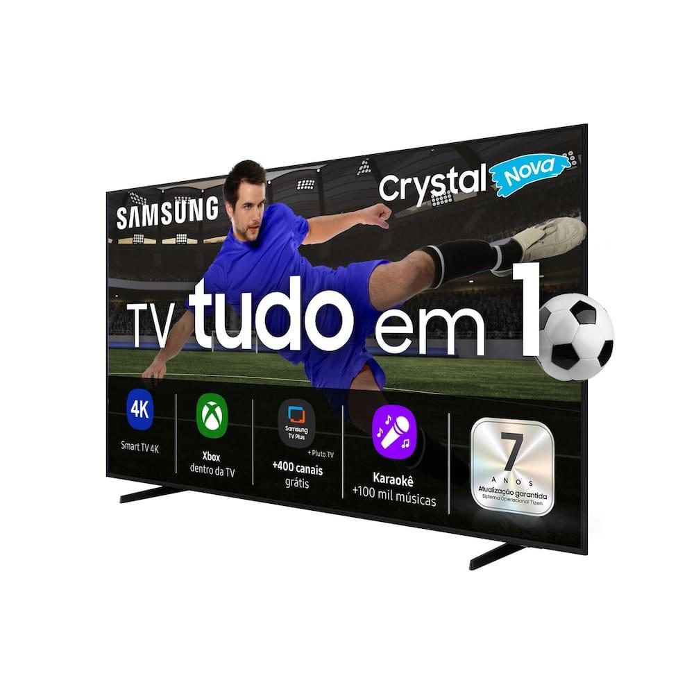 Smart TV Samsung 65" 4K Crystal UHD UN65U8100FGXZD HDR10+ Gaming Hub Design Slim Preto - 2