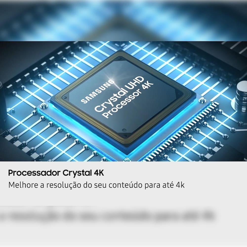 Smart TV Samsung 65" 4K Crystal UHD UN65U8100FGXZD HDR10+ Gaming Hub Design Slim Preto - 5