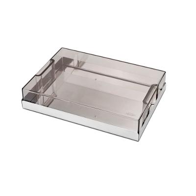 Porta Frios Brinox Bergen Premium Tampa Fumê Inox