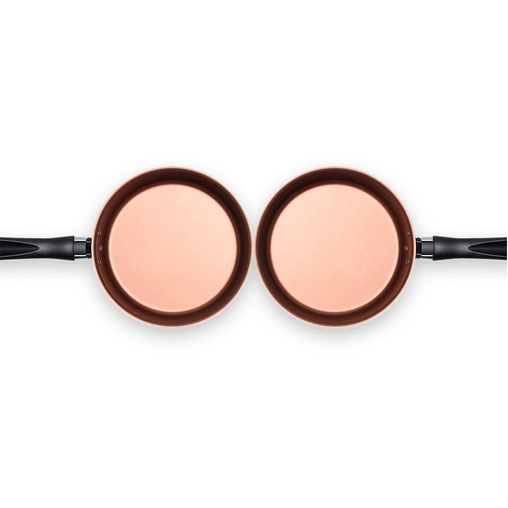 Omeleteira Brinox Topázio Antiaderente Pro-flon 330ml 16cm Cinza Range - 2