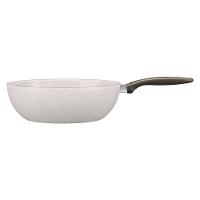 Panela Wok Brinox Suprema Ceramic Life Antiaderente 4,1L 28cm Vanilla - 1