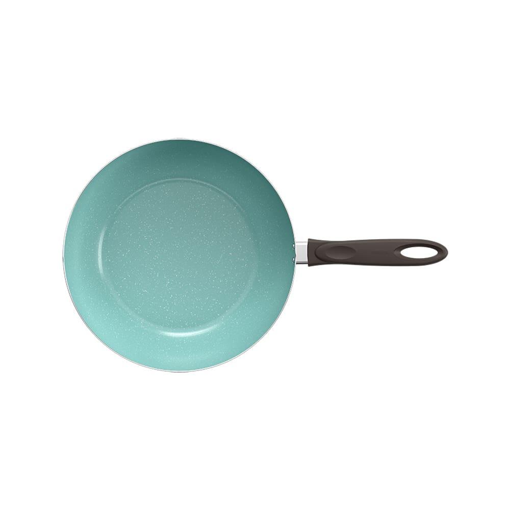 Panela Wok Brinox Suprema Ceramic Life Antiaderente 4,1L 28cm Verde - 2