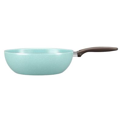 Panela Wok Brinox Suprema Ceramic Life Antiaderente 4,1L 28cm Verde