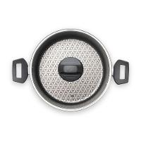 Caçarola Brinox Anis Pro-Flon Antiaderente 3,4L 22cm Tampa de Vidro Borgonha - 2