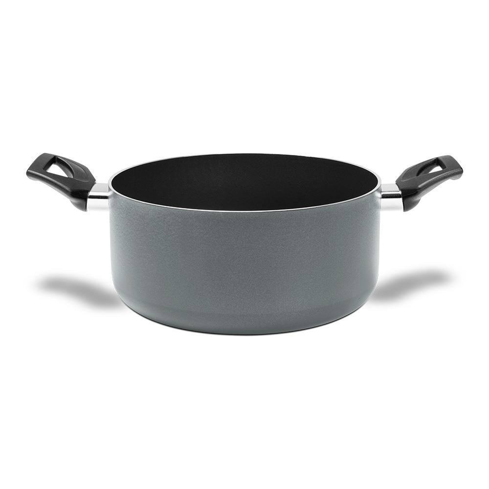 Caçarola Brinox Preserve Ceramic Life Antiaderente 4,7L 24cm Tampa de Vidro Cinza - 2