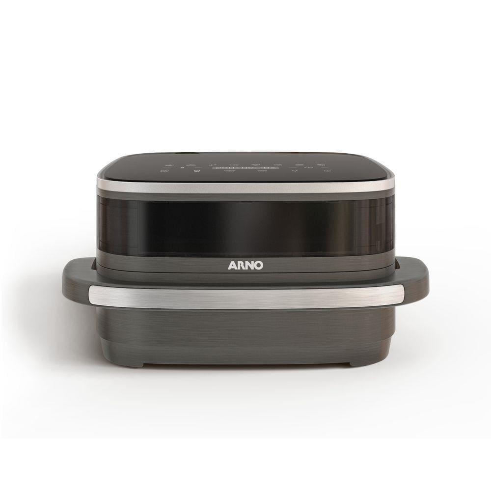 Fritadeira Elétrica Air Fryer Arno Easy Fry Extra AFP4 4L 1700W Painel Digital Preta Inox - 1